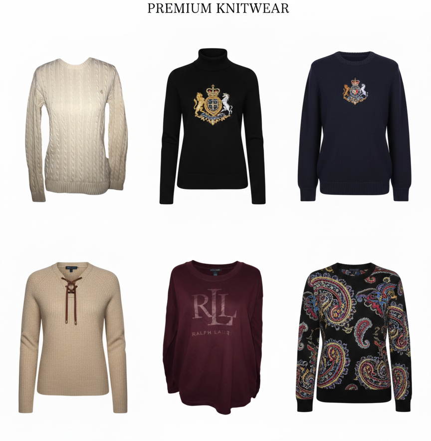 10 kg Second-Hand Kleidung – Markenmix, Grade A