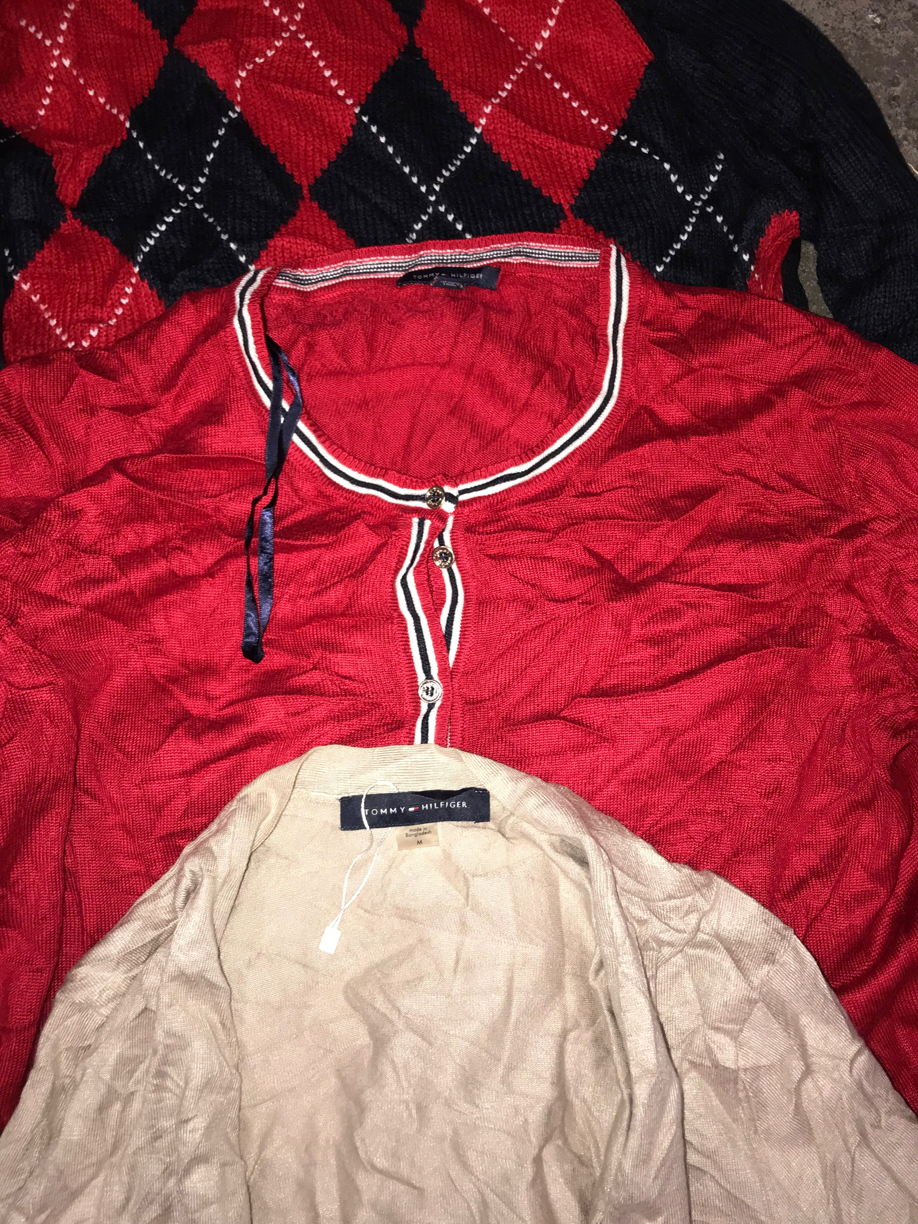 10 kg Second-Hand Damen-Knitwear – Tommy Hilfiger Sweaters, Grade A