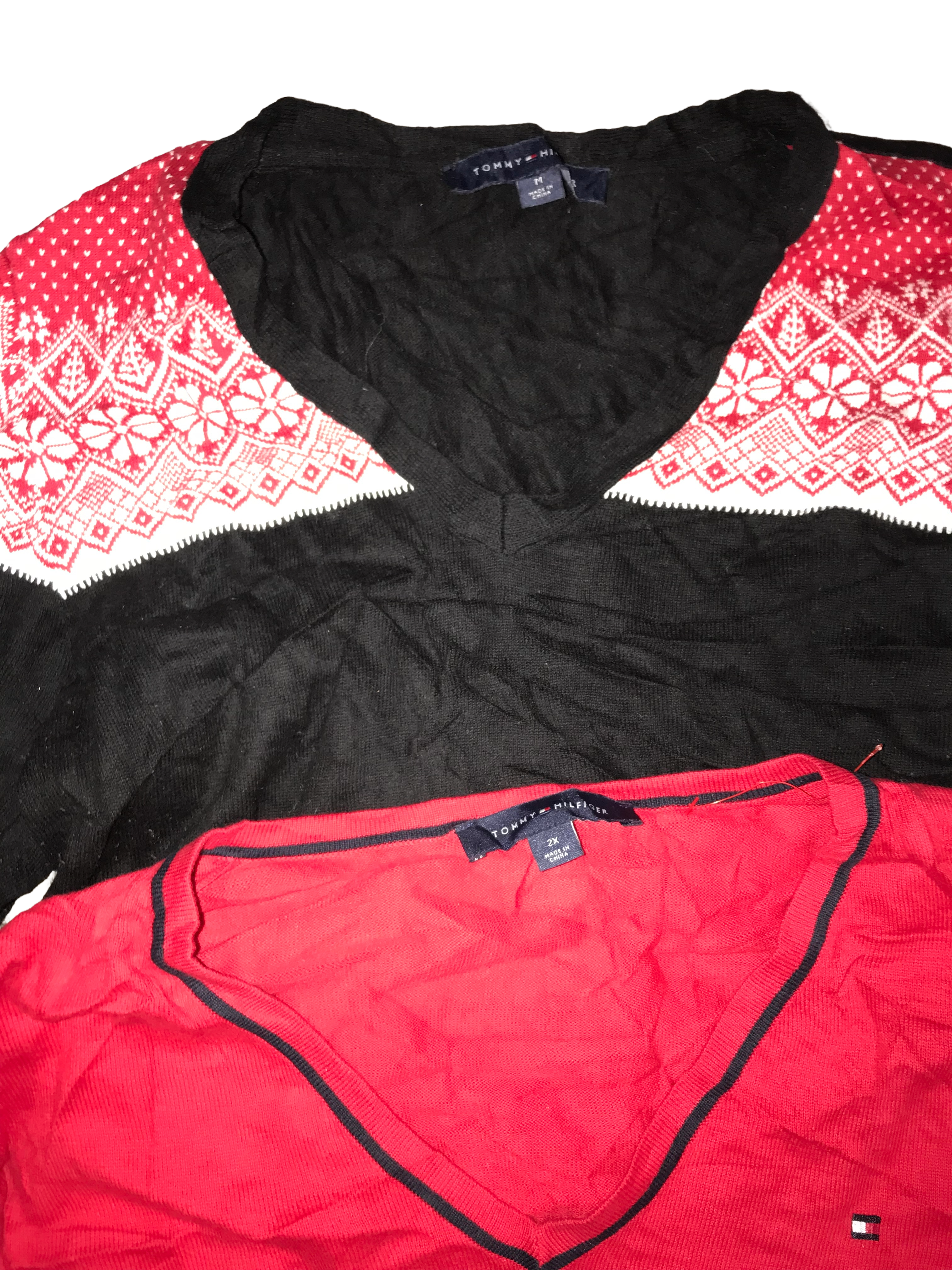 10 kg Second-Hand Damen-Knitwear – Tommy Hilfiger Sweaters, Grade A